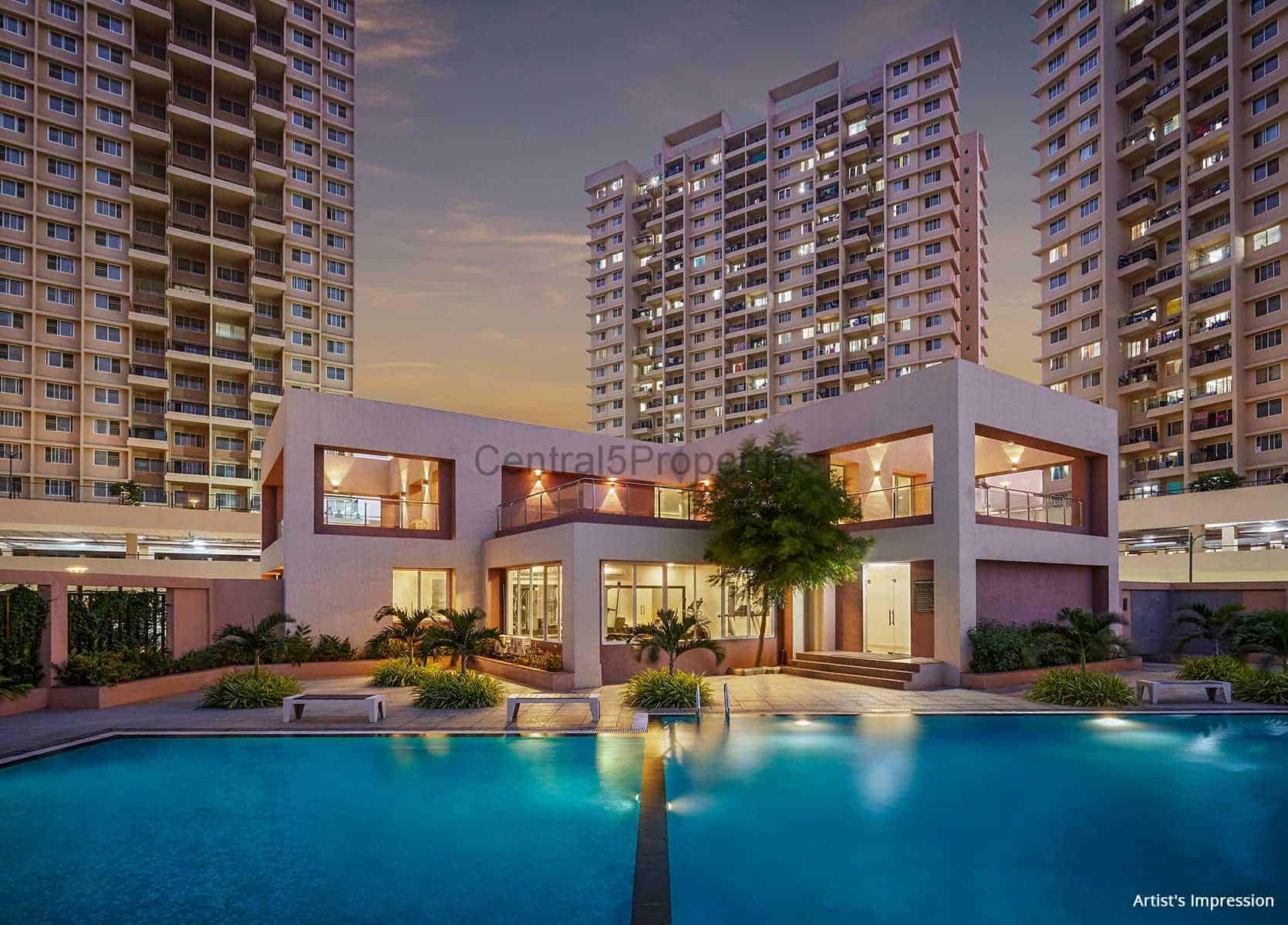 1a-Apartment-Pune- Kolte-Patil- Life-Republic-3rd-Avenue-Exteriors (1) 1BHK Apartment for sale in Hinjewadi Pune