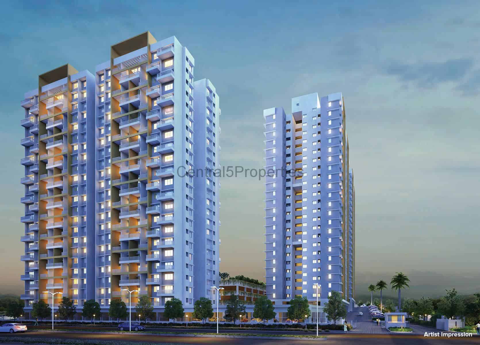 1a-Apartment-Pune- Kolte-Patil- Life-Republic-First-Avenue-Exteriors (1) 2BHK apartments in Hinjewadi Pune