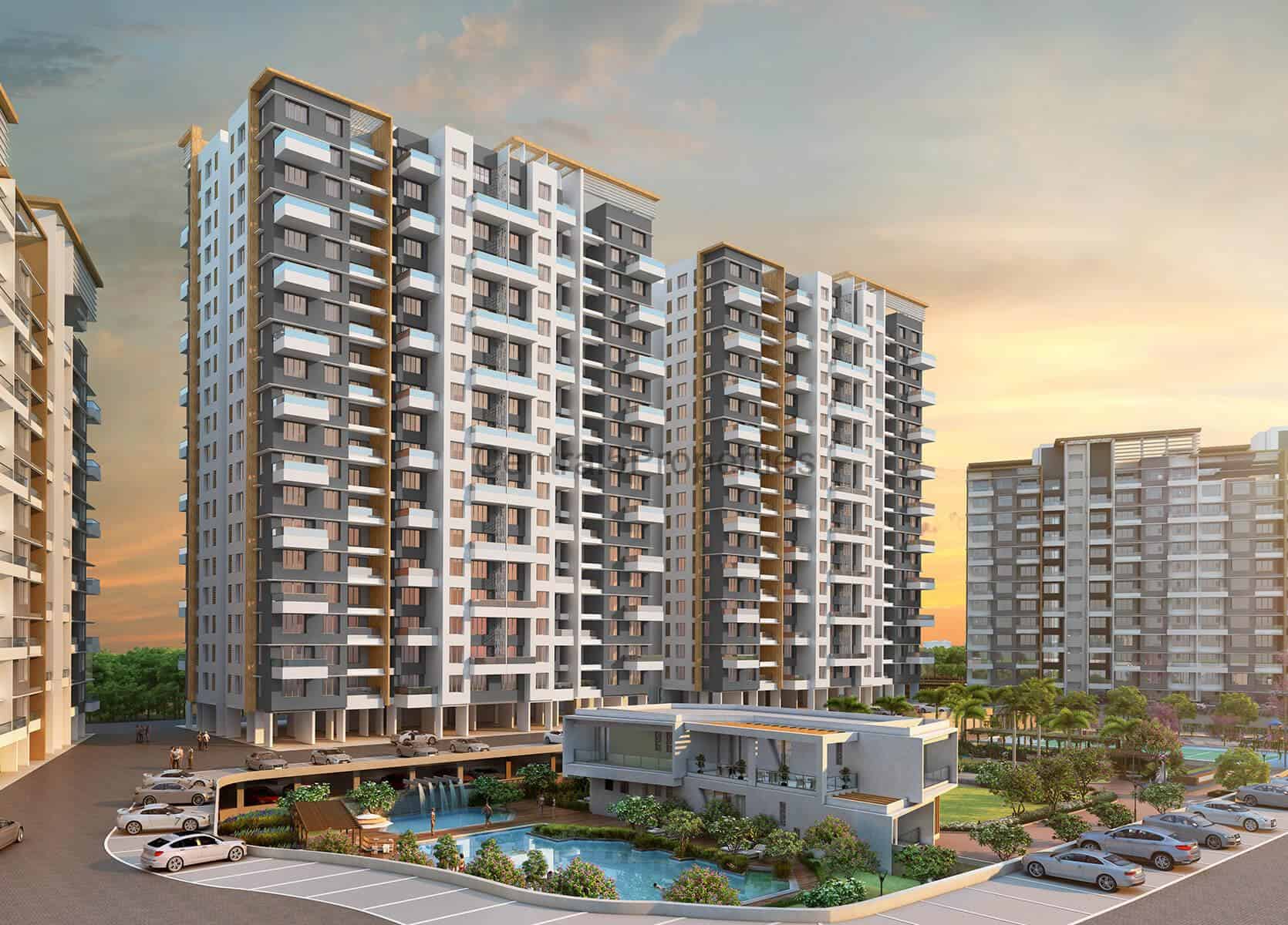 1a-Apartments-Pune-Kolte-Patil-Western-Avenue-Exteriors (1) 2BHK for sale in waqad pune