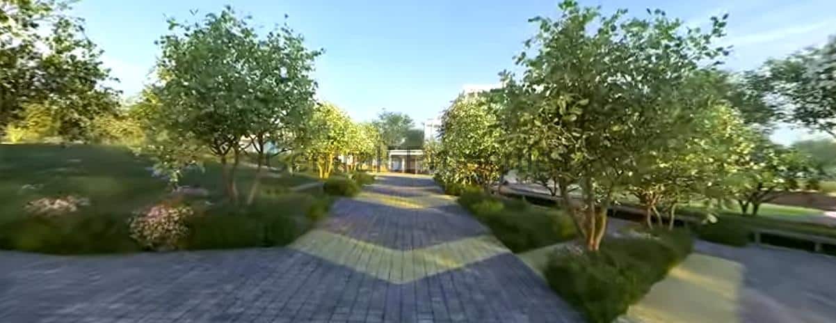 3c-Land-Plots-Houses-Villa-Bengaluru-Godrej-Reserve-Devanahalli-Walkway