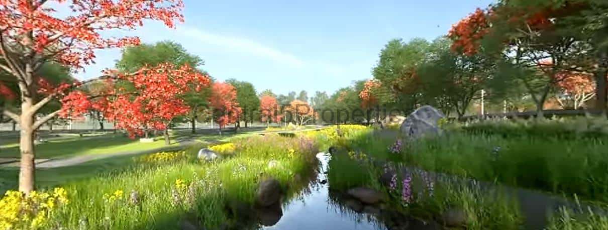3d-Land-Plots-Houses-Villa-Bengaluru-Godrej-Reserve-Devanahalli-Nature-Zone 3BHK Home for sale in Bengaluru near airport