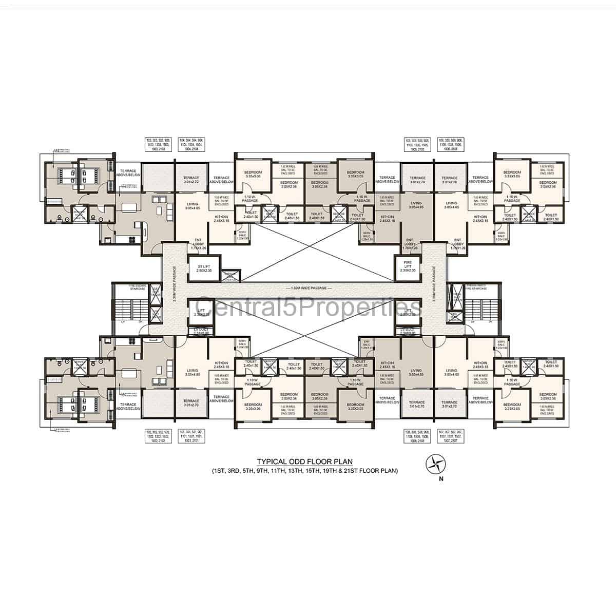 6b-Typical-Floors-Apartment-Pune- Kolte-Patil- Life-Republic-First-Avenue (1)
