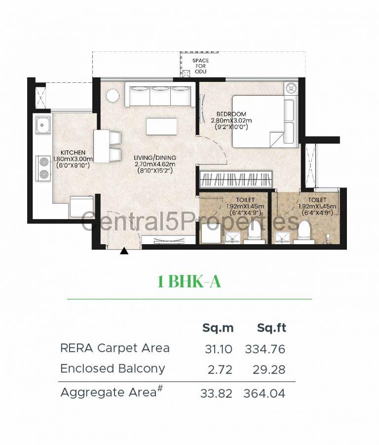 7a-1BHK-364 SQft-Apartments-Mumbai-Mahindra-Happinest-Kalyan (1)