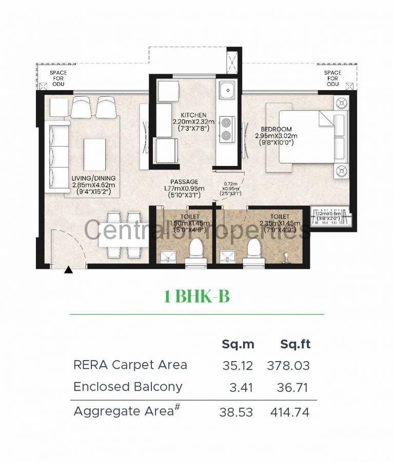 7a-1BHK-414 SQft-Apartments-Mumbai-Mahindra-Happinest-Kalyan (2)