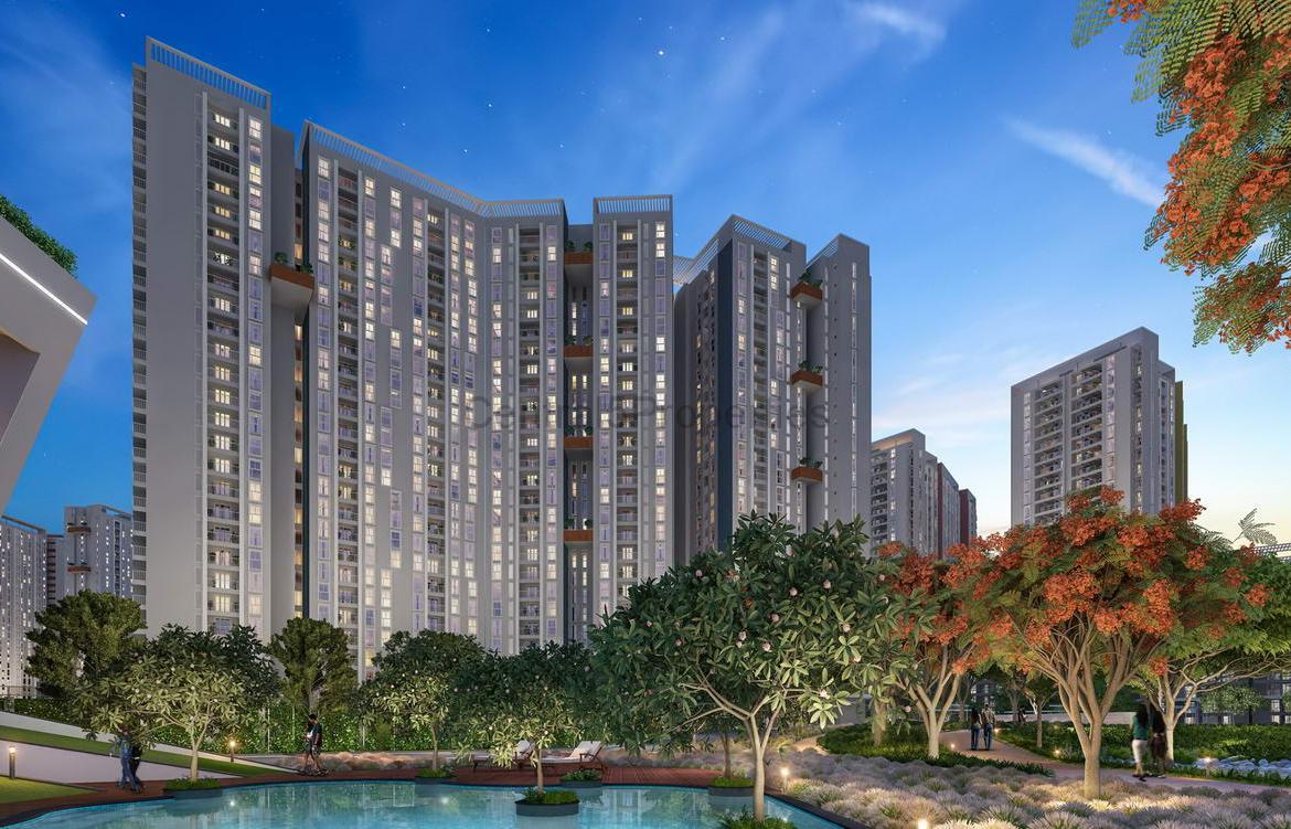 1RK Flats apartments for sale in Varthur Bangalore in Eden at Brigade Cornerstone Utopia