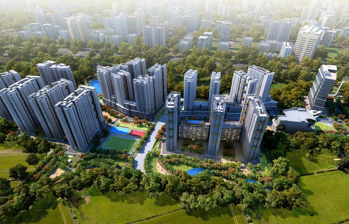Flats apartments for sale in Varthur Bangalore in Eden at Brigade Cornerstone Utopia