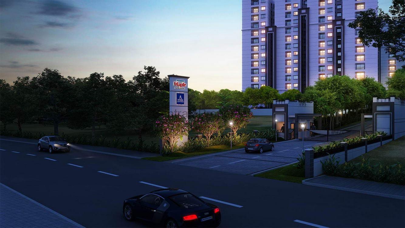 1a-Apartments-Bengaluru- Aparna-Maple-KRPuram-Exteriors (10) Flats Apartments homes for sale to buy in Bengaluru KR Puram Aparna Maple