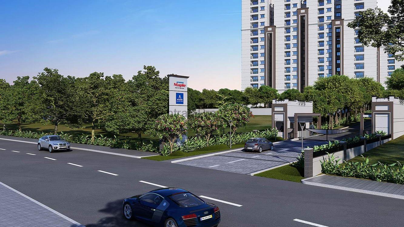 1a-Apartments-Bengaluru- Aparna-Maple-KRPuram-Exteriors (8) Flats Apartments homes for sale to buy in Bengaluru KR Puram Aparna Maple