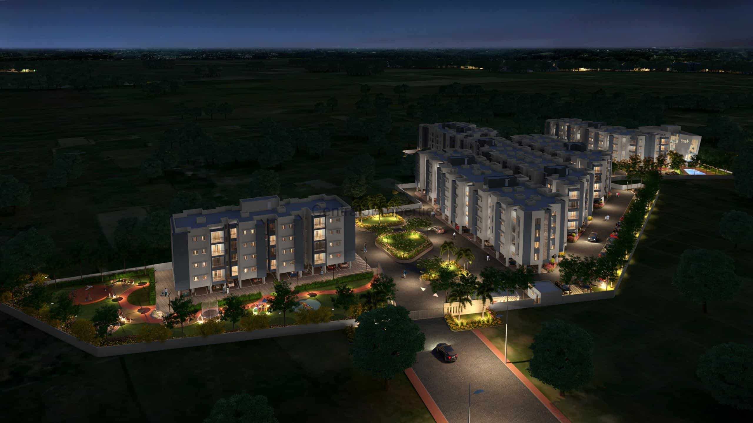 1a-Apartments-Chennai-Casagrand-Sereno-Thalambur-Exteriors (7) 2BHK Apartments for sale in Chennai Thalambur