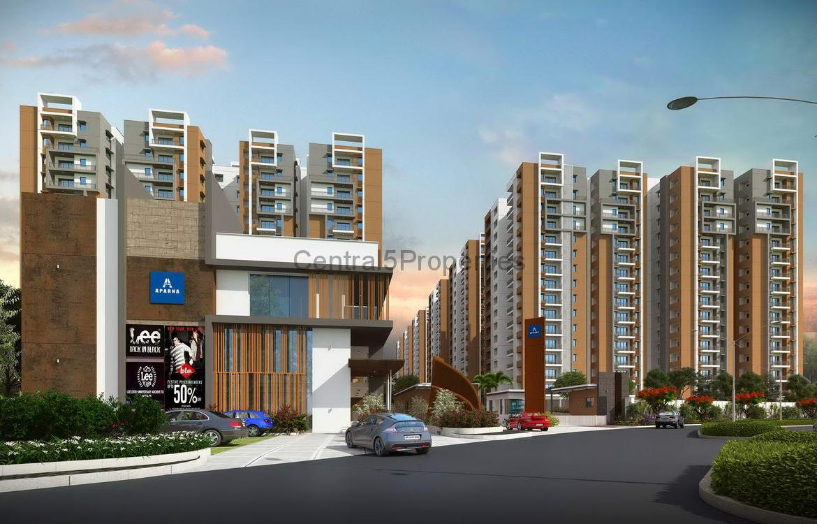 Flats apartments home for sale to buy in Hyderabad Gundlapochampalli Aparna Constructions