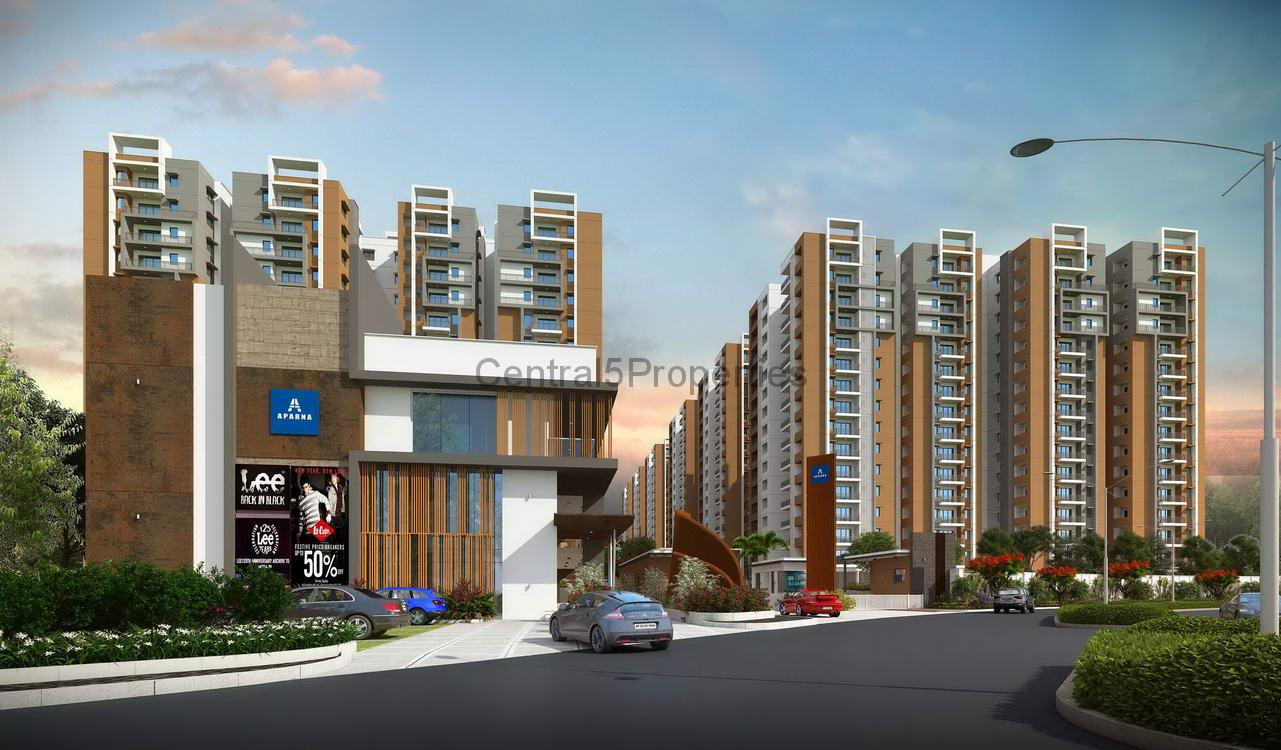 1a-Apartments-Hyderabad-Aparna-Kanopy-Marigold-Exteriors (7) Flats apartments home for sale to buy in Hyderabad Gundlapochampalli Aparna Constructions