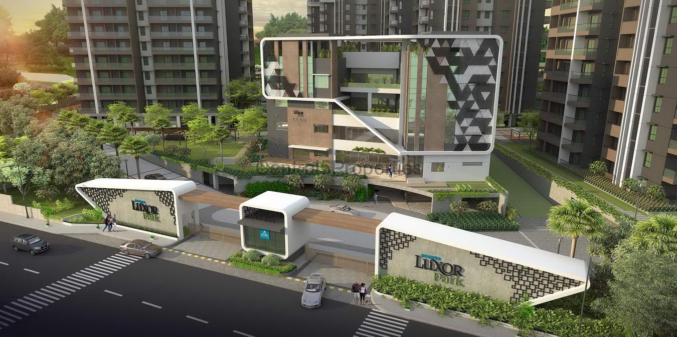 1a-Apartments-Hyderabad- Aparna Luxor Park-Kondapur-Exteriors (4) Flats apartments homes for sale to buy in Hyderabad Kondapur aparana Luxor Park