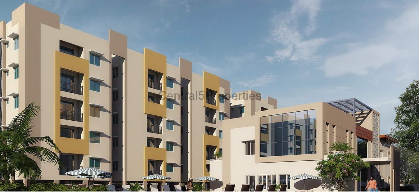 1a-Apartments- Hyderabad-Ramky-GreenView@DiscoveryCity-Exteriors (4) Flats Apartments homes for sale to buy in Hyderabad Maheshwaram Ramky Greenview apartments
