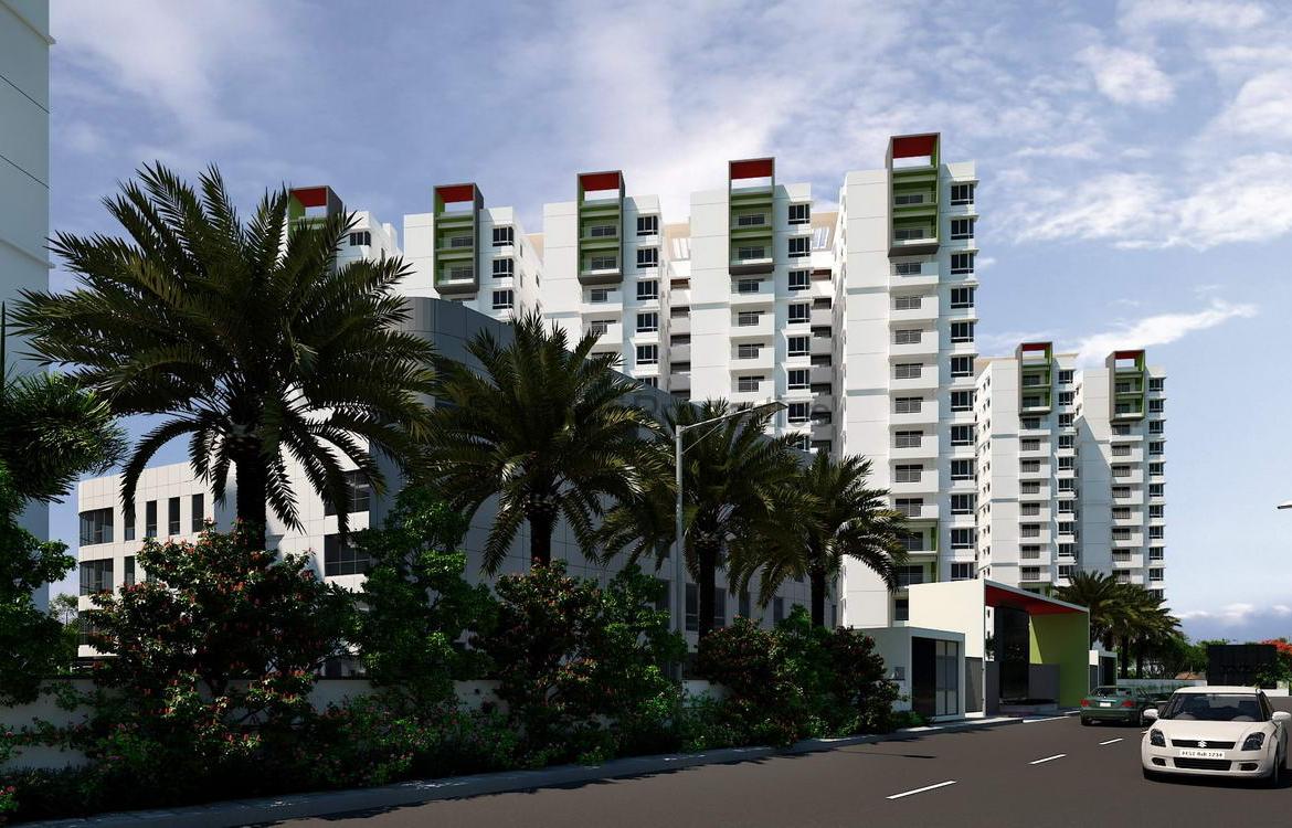 Flats apartments for sale to buy in Gachibowli Hyderabad Ramki One Galaxia