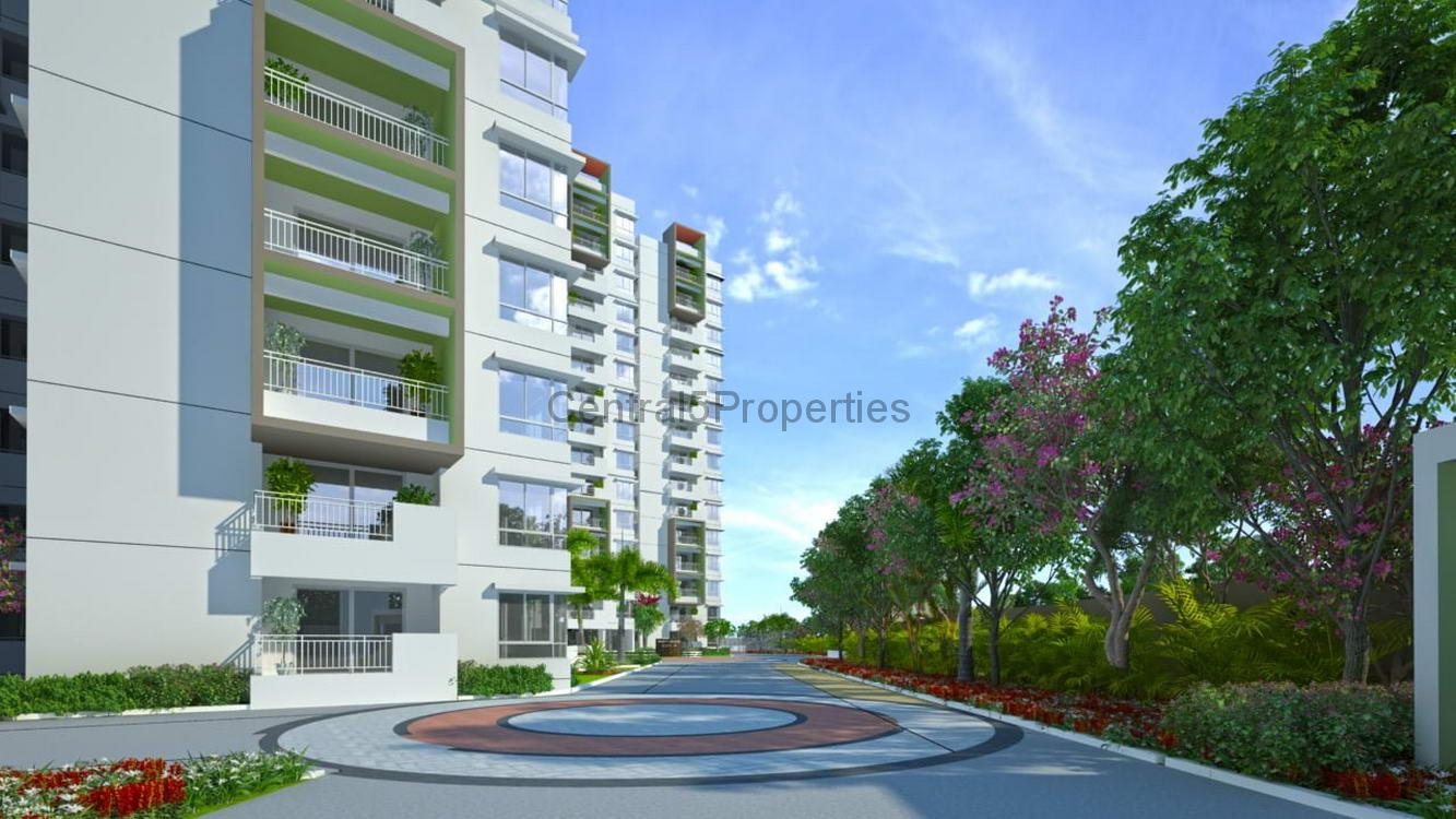 1a-Apartments-Hyderabad-Ramky-One-Galaxia-Gachibowli-Exteriors (3) Flats apartments for sale to buy in Gachibowli Hyderabad Ramki One Galaxia