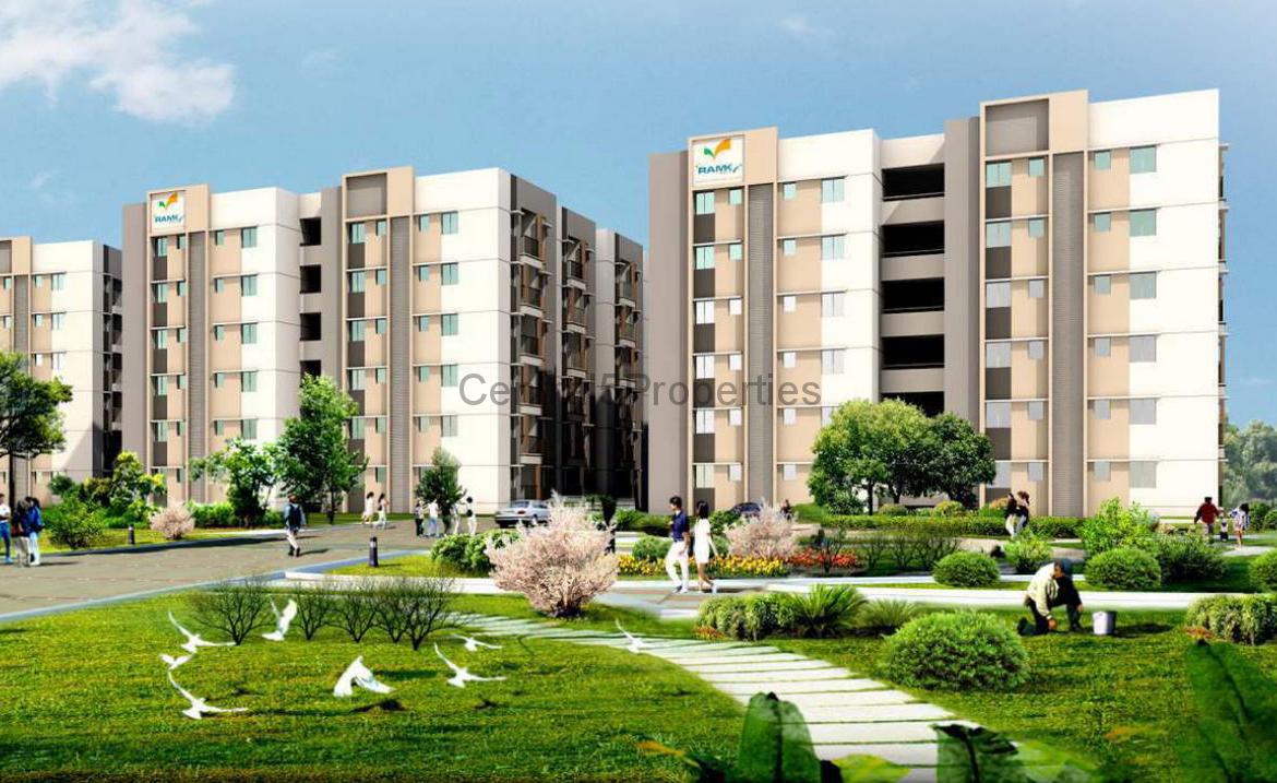 Flats apartments for sale to buy in Hyderabad Kukatpally Ramky one marvel