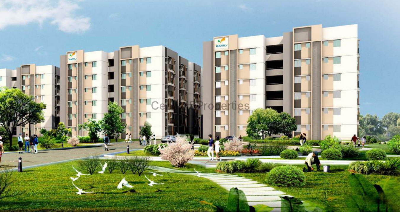 Flats apartments for sale to buy in Hyderabad Kukatpally Ramky one marvel