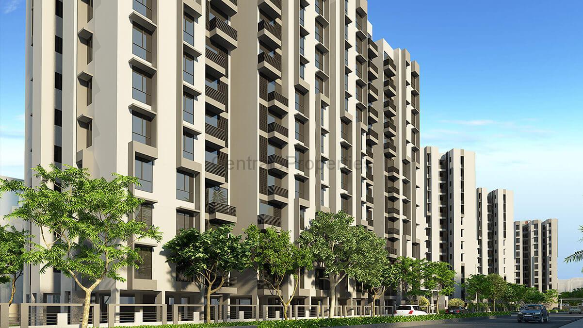 1a-Apartments-Villas-Ahmedabad-Arvind-Parishkaar- Khokhra-Road-Exteriors (4) 3BHK Flats Apartments for sale to buy in Maninagar Ahmedabad Arvins Parishkaar