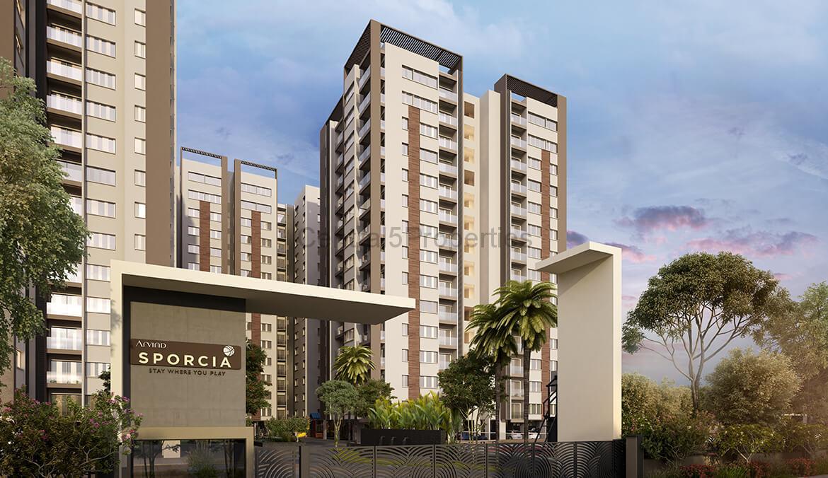 Flats Apartments for sale to buy in Rachenahalli Bangalore Arvind Sporcia