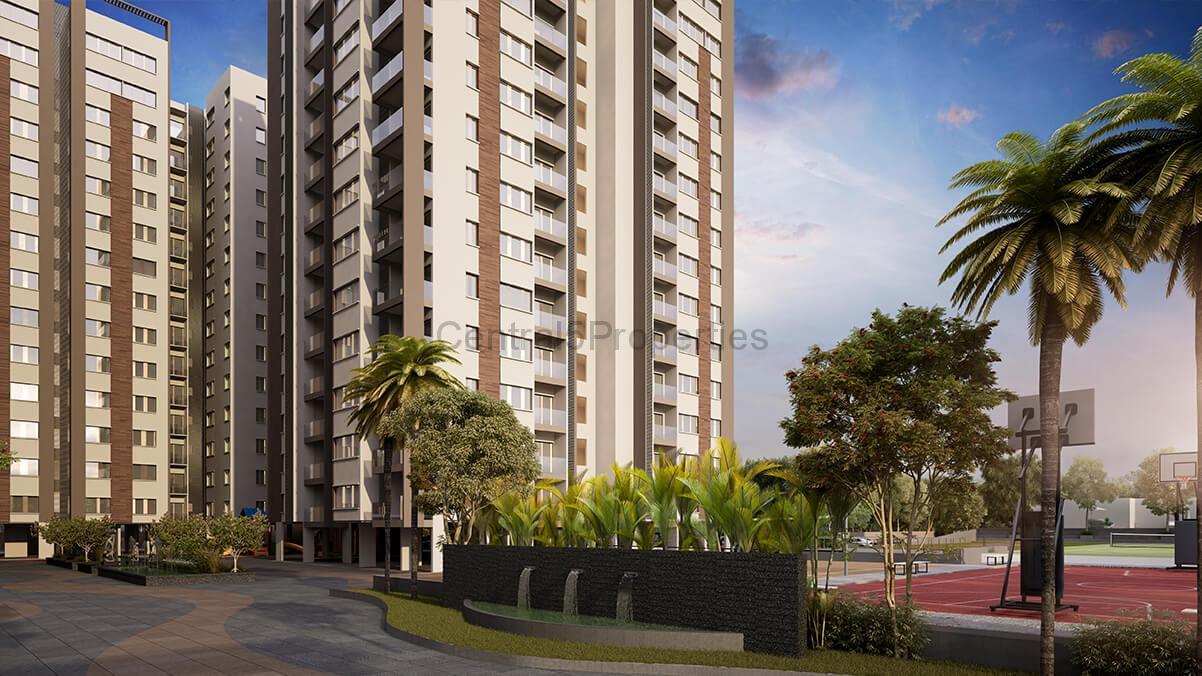 1a-Apartments-Villas-Bengaluru-Arvind-Sporcia-Jakkur-Exteriors (2) 3BHK Flats Apartments for sale to buy in Rachenahalli Bangalore Arvind Sporcia