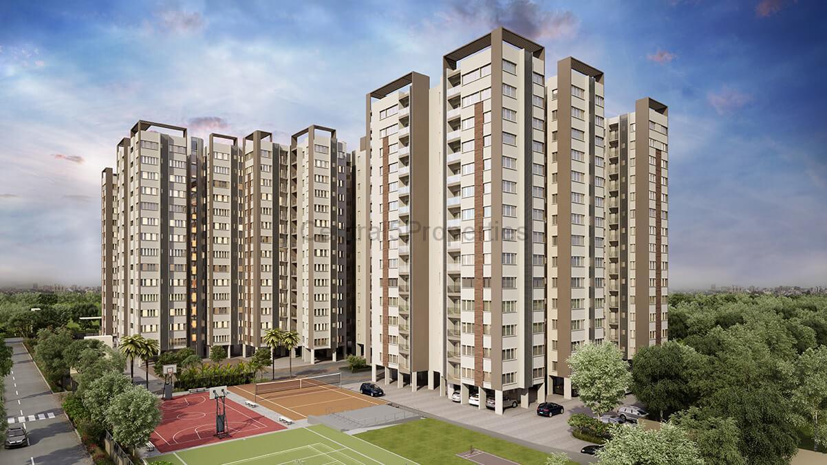 1a-Apartments-Villas-Bengaluru-Arvind-Sporcia-Jakkur-Exteriors (3) 2BHK Flats Apartments for sale to buy in Rachenahalli Bangalore Arvind Sporcia