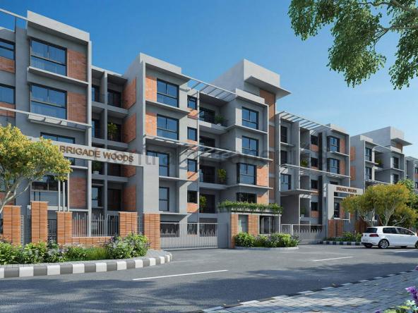 Flats Apartments for sale to buy in Whitefield ITPL Bangalore Brigade Woods
