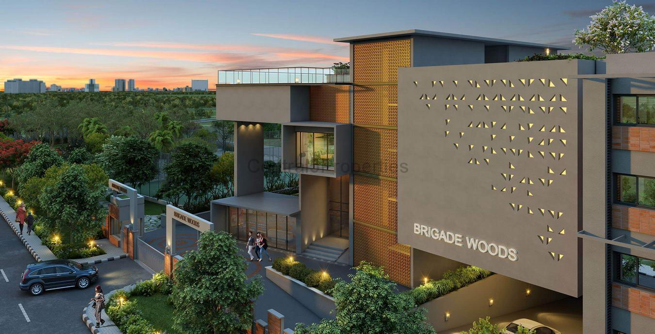 1a-Bengaluru-Apartments-Brigade-Woods-Whitefield-Exterior (3) Flats Apartments for sale to buy in Whitefield ITPL Bangalore Brigade Woods