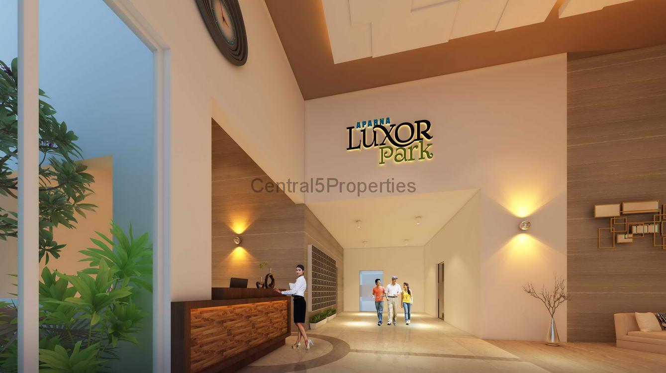 Flats apartments homes for sale to buy in Hyderabad Kondapur aparana Luxor Park