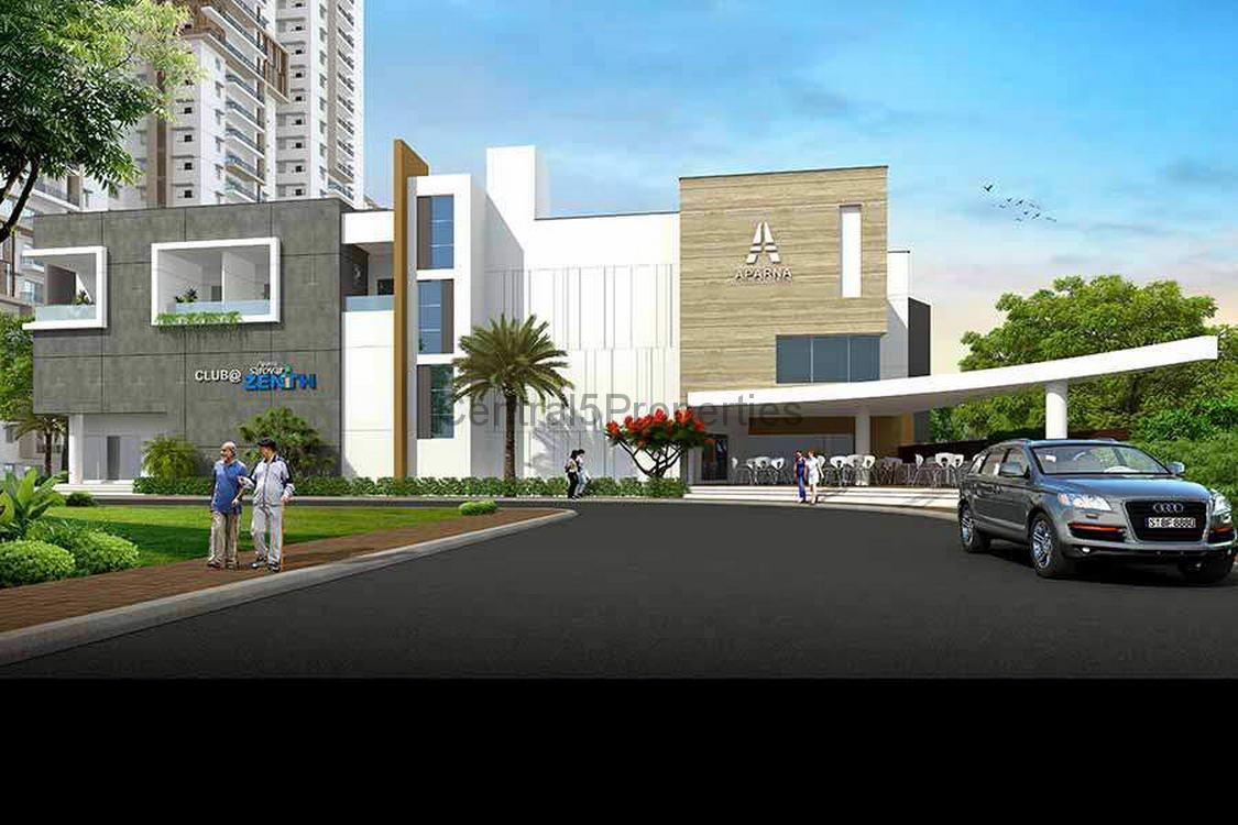 Apartments flats for sale to buy in Hyderabad Nallagandla Aparna Sarovar Zenith