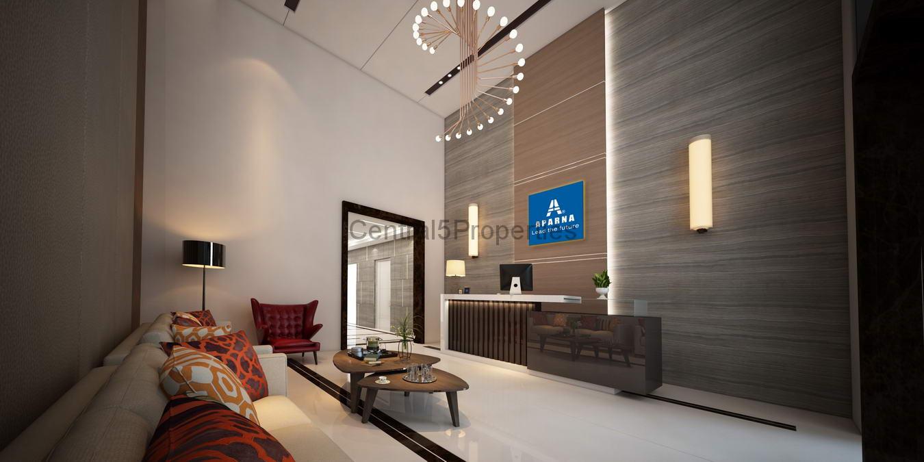 2a-Apartments-Hyderabad- Aparna-One-Shaikpet-Exteriors (2) 3BHK Flats apartments homes for sale to buy in Hyderabad Shaikpet Aparna one