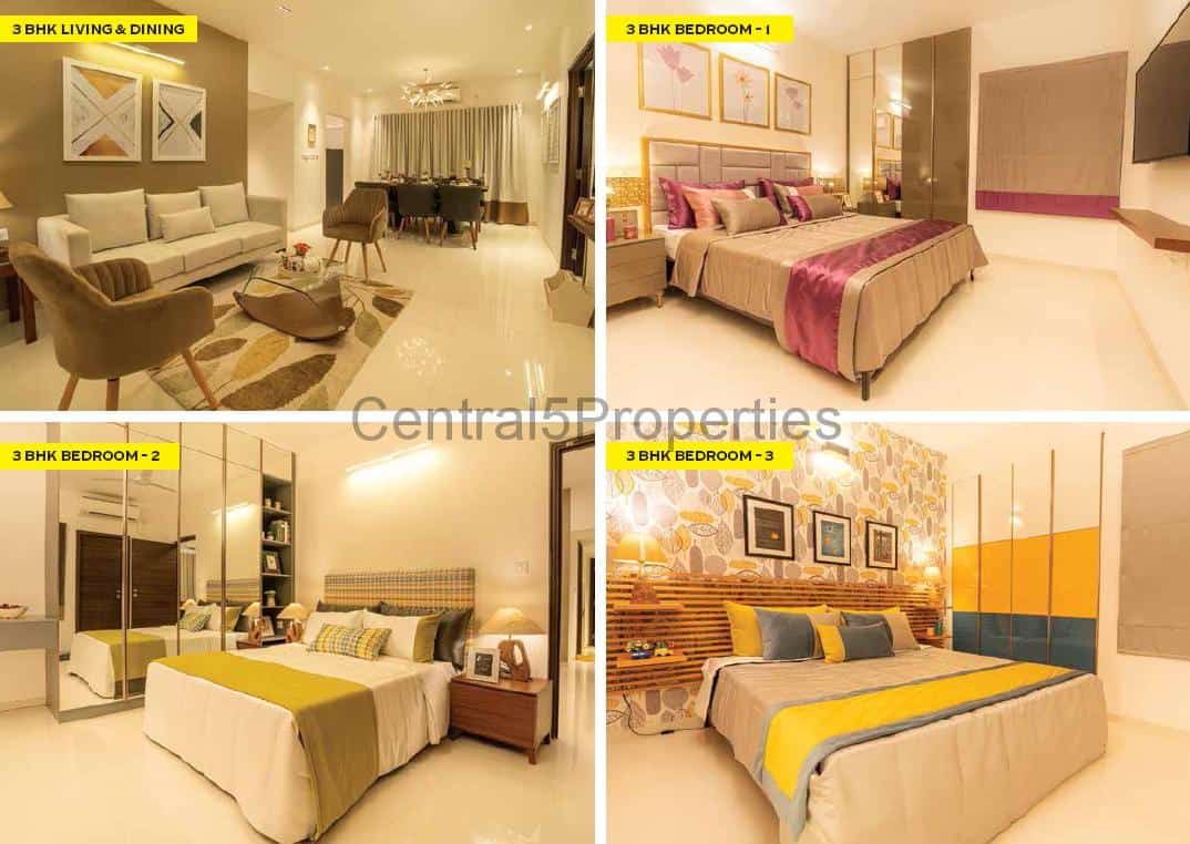 3BHK apartments to buy in Chennai Mogappair