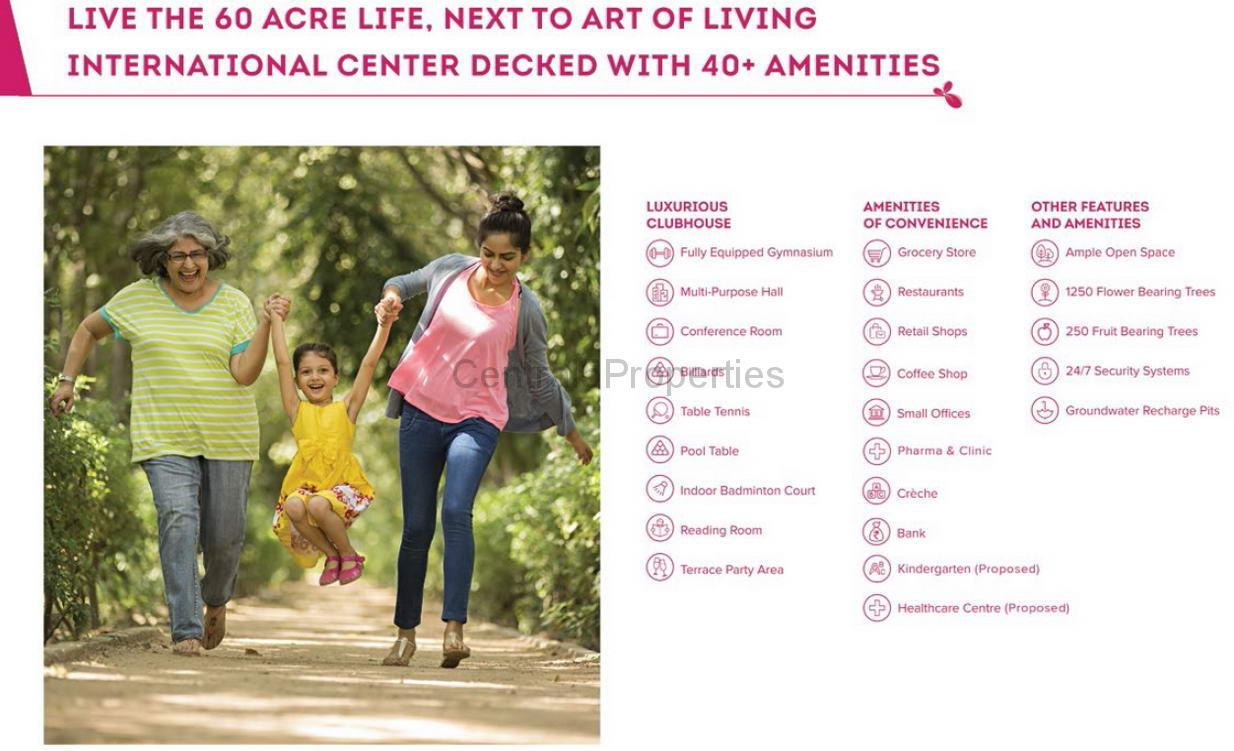 4a-Amenities Flats Apartments for sale to buy in Kanakapura Road Plumeria Lifestyle Brigade Meadows