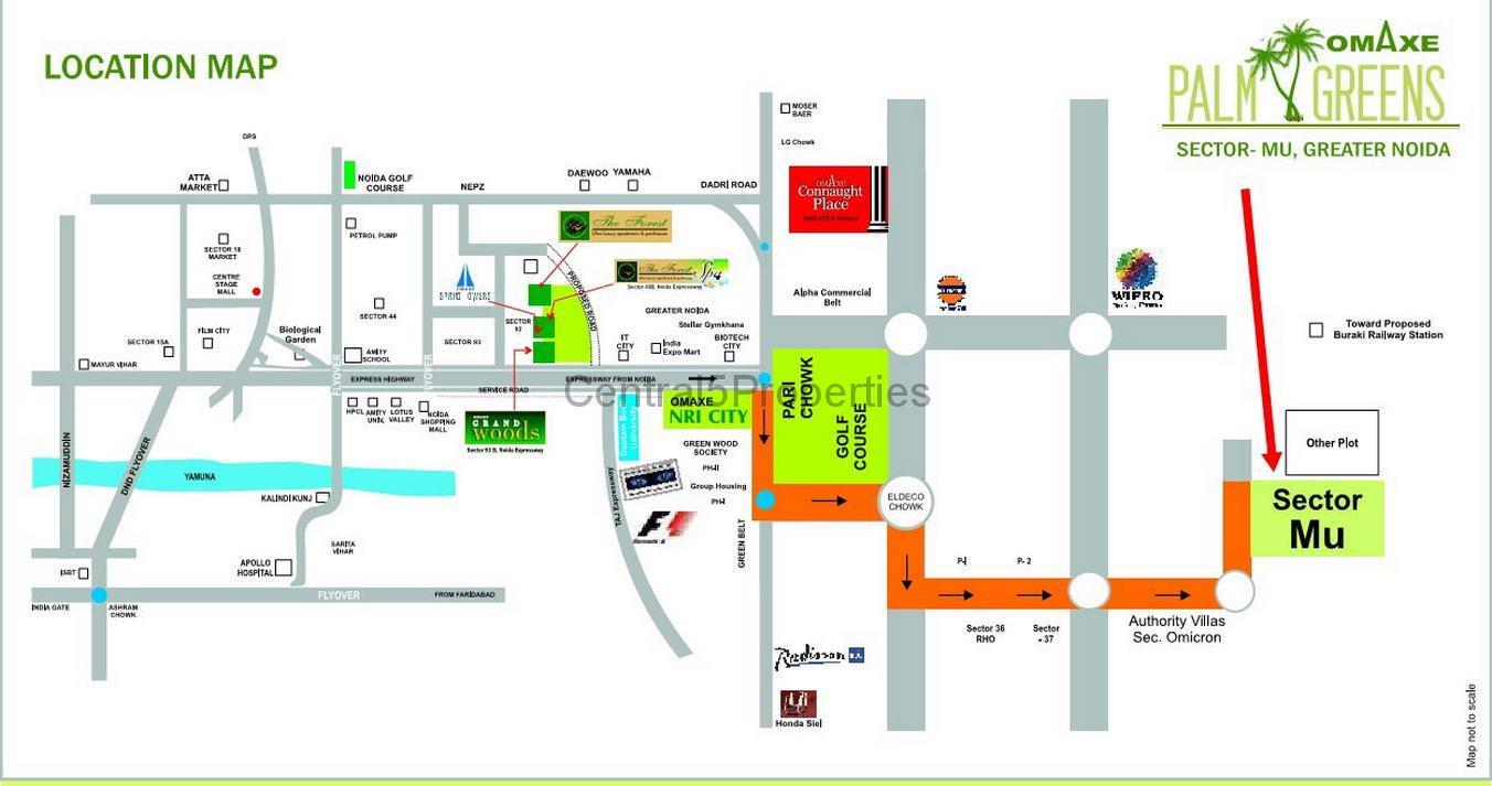 5a-Location-Apartments-Noida-Omaxe-Plam-Greens (1) Flats Apartments for sale to buy in Greater Noida Sector Mu Omaxe Palm Greens