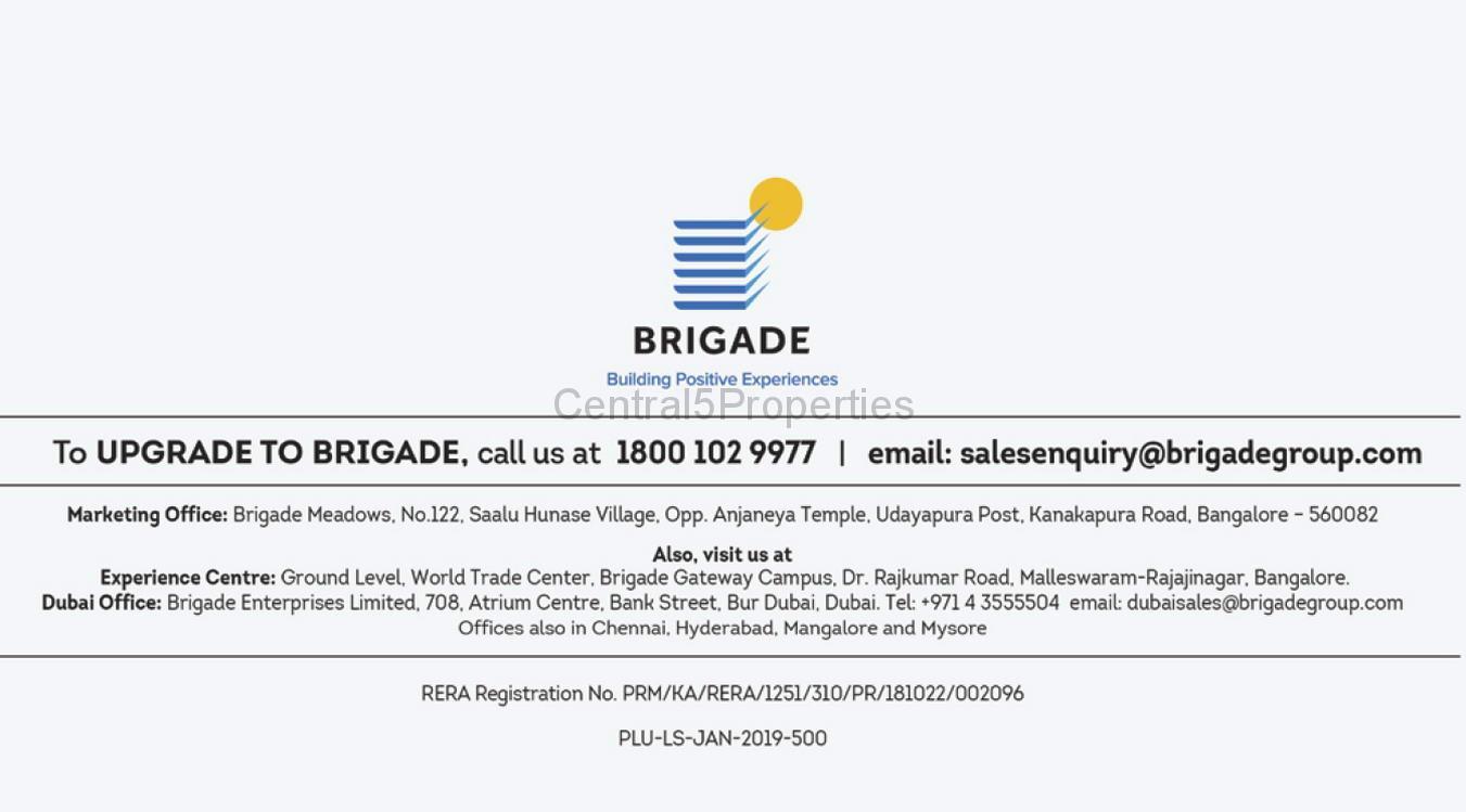 Flats Apartments for sale to buy in Kanakapura Road Plumeria Lifestyle Brigade Meadows