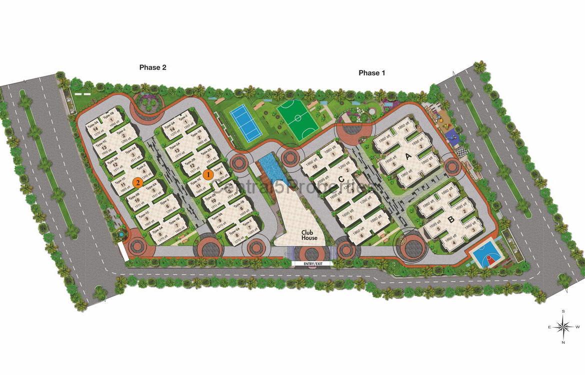 Flats apartments for sale to buy in Gachibowli Hyderabad Ramki One Galaxia