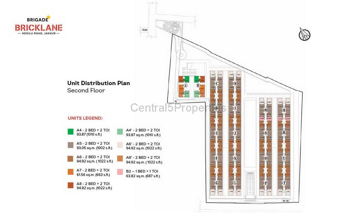 Flats Apartments for sale to buy in Jakkur Bengaluru Brigade Bricklane