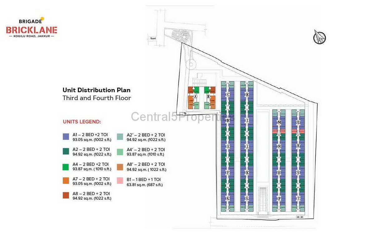 Flats Apartments for sale to buy in Jakkur Bengaluru Brigade Bricklane