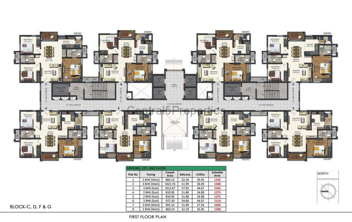D:Worksaparna typical floor planingautocad n pdfblock-B,L&M