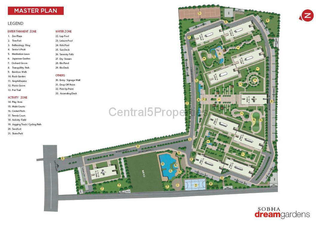 Apartments Homes for sale in Thanisandra Road Bangalore at Sobha Dream Gardens