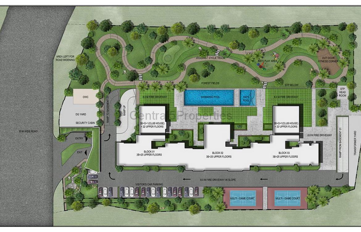 Apartments flats homes for sale to buy in Kanakapura Road Bangalore at Sobha Forest Edge