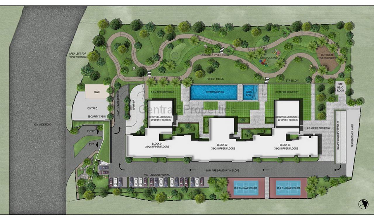 Apartments flats homes for sale to buy in Kanakapura Road Bangalore at Sobha Forest Edge